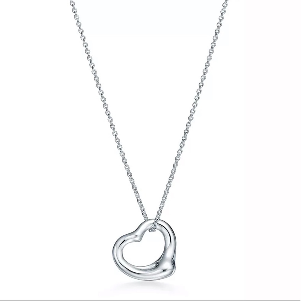 Tiffany & Co. Open Heart Necklace